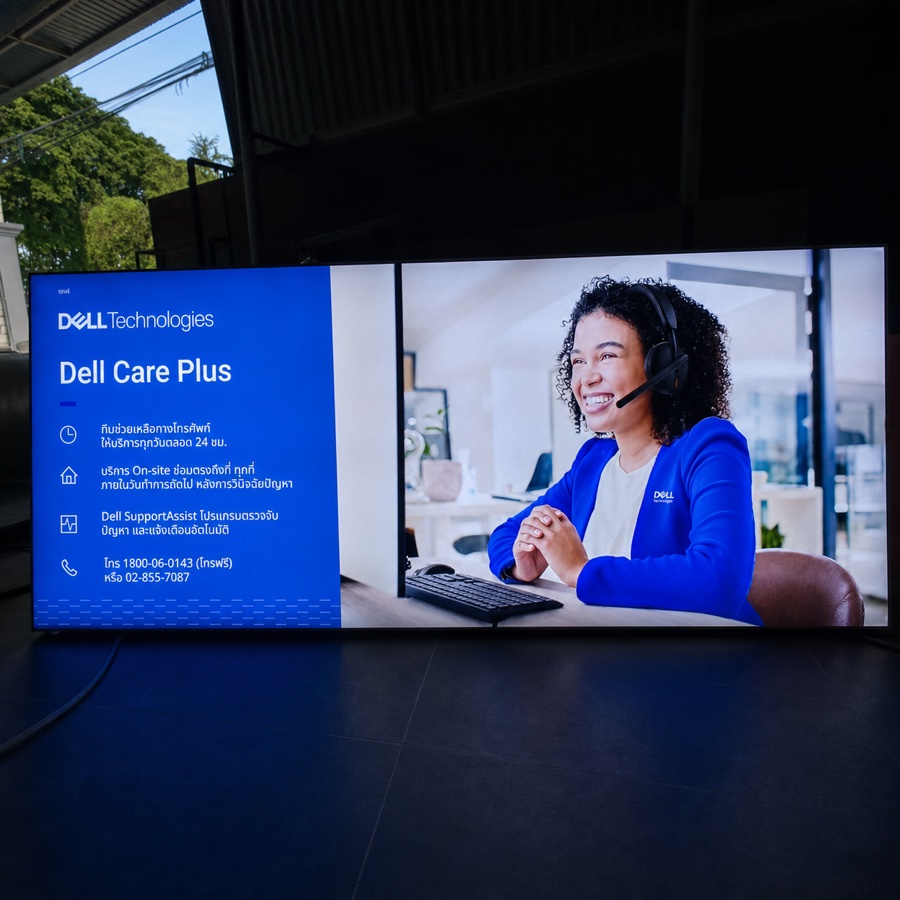 ผลงานกล่องไฟ Dell Technologies โดย Banchang Art